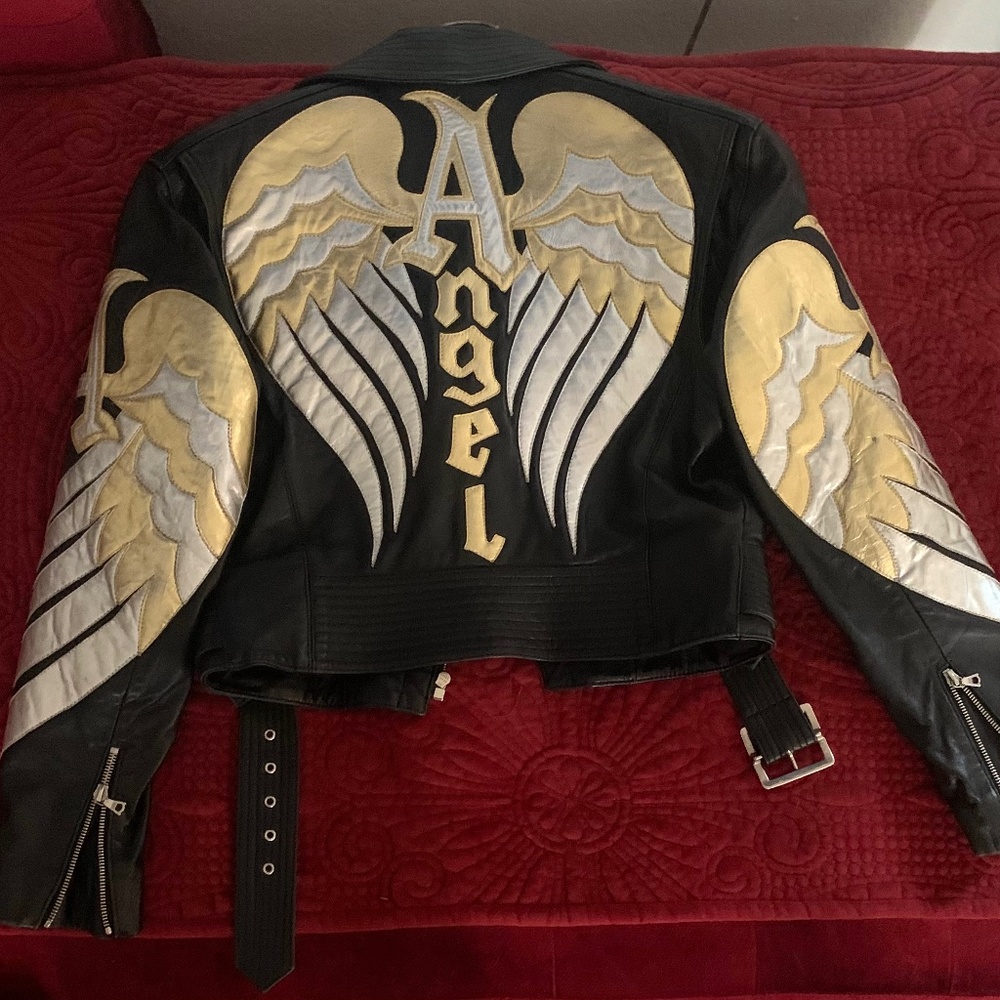 North Beach Leather Angel jacket